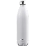 FLSK Edelstahl Trinkflasche white 1 l