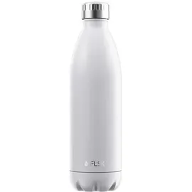 FLSK Edelstahl Trinkflasche white 1 l