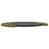 BERG Trampolin Champion Sports FlatGround 380 Grey mit AirFlow Pro