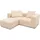 Raum.Id Ecksofa Gerrid L-Form« Cord, Modulsofa, bestehend aus 2 Eckelementen + 1 Hocker