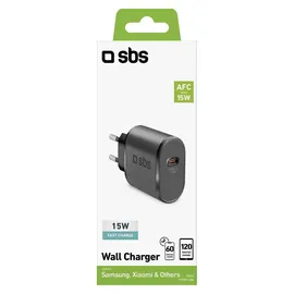 SBS Tetrtc15w Ladegerät Für Mobilgeräte Universal Schwarz