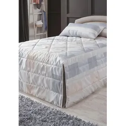 Tagesdecke, beige, B:277cm L:250cm, Polyester, WESTFALIA SCHLAFKOMFORT, Tagesdecken