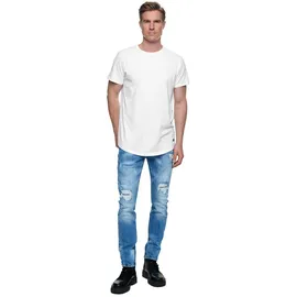 RUSTY NEAL MINO Straight Fit Hellblau 30