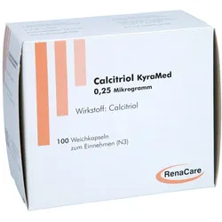 Calcitriol Kyramed 0,25 μg Weichkapseln 100 St