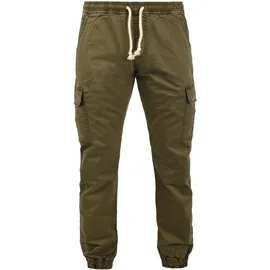 Indicode IDAbbal Cargohose Grün L