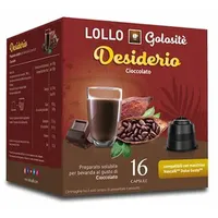 Lollo Golositè Getränkekapseln Desiderio kompatibel mit Dolce Gusto, 16 Kapseln