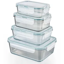 GOURMETmaxx Klick-it 4er Set - 8-tlg. smaragd