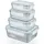 GOURMETmaxx Klick-it 4er Set - 8-tlg. smaragd