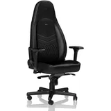 noblechairs ICON Genuine leather, schwarz/schwarz