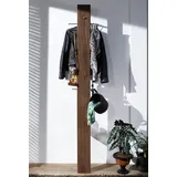 Massivmoebel24 Garderobe Sheesham 36x32x200 smoked cherry gebeizt Toronto #143