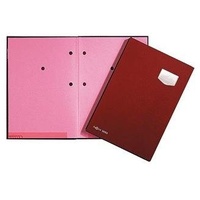 Pagna 24102-01 Sammelmappe Karton, Kunststoff Rot A4