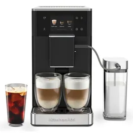 KitchenAid Kaffeevollautomat KF4 mit Iced Coffee-Funktion 5KES8454EBM Matt schwarz