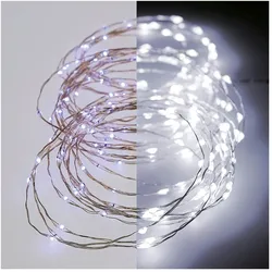 Lumineo BLINKENDE MICRO-LED-GIRLANDE 14M 180 LEDS KALTES LICHT