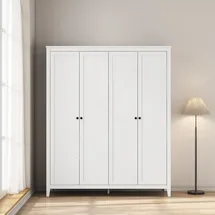 OTTO home Kleiderschrank Borkum 166 x 200 x 52 cm Weiß