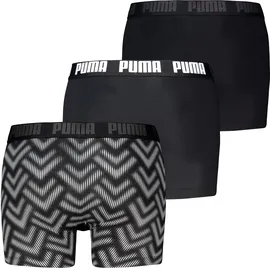 Puma Boxershorts schwarz / weiß XL 3er Pack