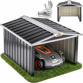 Gardebruk Mährobotergarage Satteldach Metall 86x100x63cm