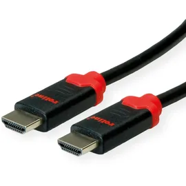 Roline HDMI-Kabel 10K Ultra High Speed ST/ST 1 m Schwarz