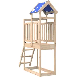 vidaXL Spielturm Braun 52,5 x 110,5 x 215 cm Kiefer