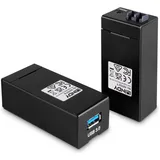 Lindy USB 3.1 Gen1 Fibre Optic Extender (Transmitter and Receiver units)
