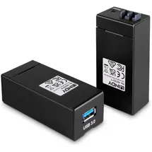 Lindy USB 3.1 Gen1 Fibre Optic Extender (Transmitter and Receiver units)