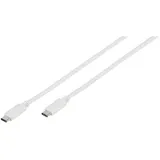 Vivanco USB 3.1 Type C Anschlusskabel mit E Marker Chip, 2m (45354)