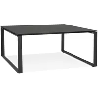 KADIMA DESIGN Schreibtisch 140x140 cm | Quadratisch Ergonomisch Homeoffice