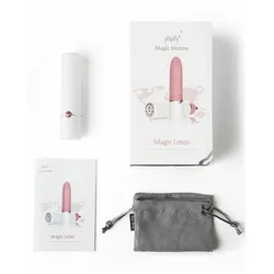 Kugelvibrator Magic Motion Weiß/Rosa