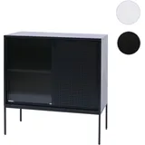 Mendler Highboard 85 x 80 x 45 cm Schwarz