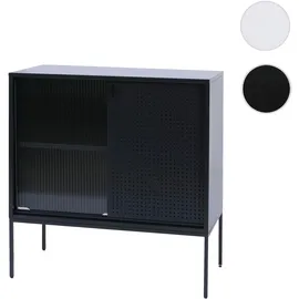 Mendler Highboard 85 x 80 x 45 cm Schwarz