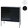 Mendler Highboard 85 x 80 x 45 cm Schwarz