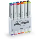 Copic "COPIC Marker sketch, 12er Set \"Basis\""