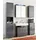 trendteam Amanda Badschrank 73 x 132 x 31 cm Weiß
