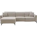 A.Z. Iwaniccy Eckcouch Webstoff 2-Sitzer Beige