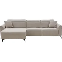 A.Z. Iwaniccy Eckcouch Webstoff 2-Sitzer Beige