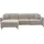 A.Z. Iwaniccy Eckcouch Webstoff 2-Sitzer Beige