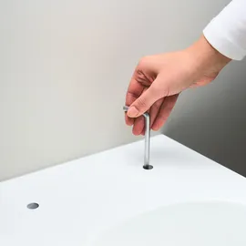 Duravit ME by Starck Hero Edition Wand-WC mit WC-Sitz Weiß glänzend