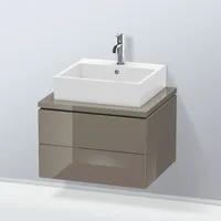 Duravit L-Cube Waschtischunterschrank, 2 Auszüge, LC581508989,