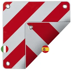 ProPlus 361234V01 Flexible Warntafel 50x50cm für Italien Spanien 2 in 1