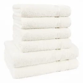 hammetex Handtuchset 6-tlg. beige