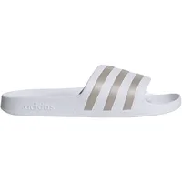 adidas Adilette Aqua Cloud White / Platinum Metallic / Cloud White 47