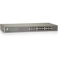 Levelone Red Lion Netzwerk-Switch Unmanaged Fast Ethernet (10/100) Schwarz