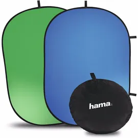 Hama Falthintergrund 2in1 (150 cm, 200 cm), Hintergrundsystem, Grün,