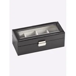 Schmuckständer HEINE HOME, schwarz, B:22,5cm H:8cm T:10,5cm, Aufbewahrungsboxen