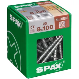 SPAX Tellerkopf Holzschraube T-Star plus-Antrieb - 20 Stück