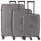Somko Wave - 4-Rollen-Trolley Set 3tlg. (anthrazit)