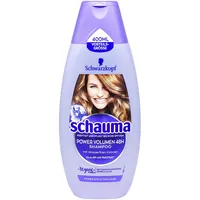Schauma Shampoo POWER VOLUMEN 400ml feines plattes Haar Wasserlilien-Extrakt