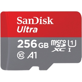 SanDisk Ultra microSD UHS-I U1 A1 150 MB/s + SD Adapter 256 GB