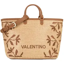 Valentino Kore Shopper Synthetik Beige/Braun