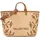 Valentino Kore Shopper Synthetik Beige/Braun