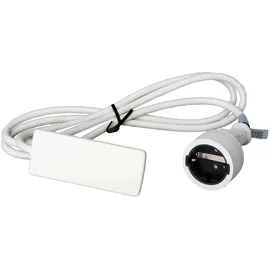 EVOline Plug Schukostecker weiß